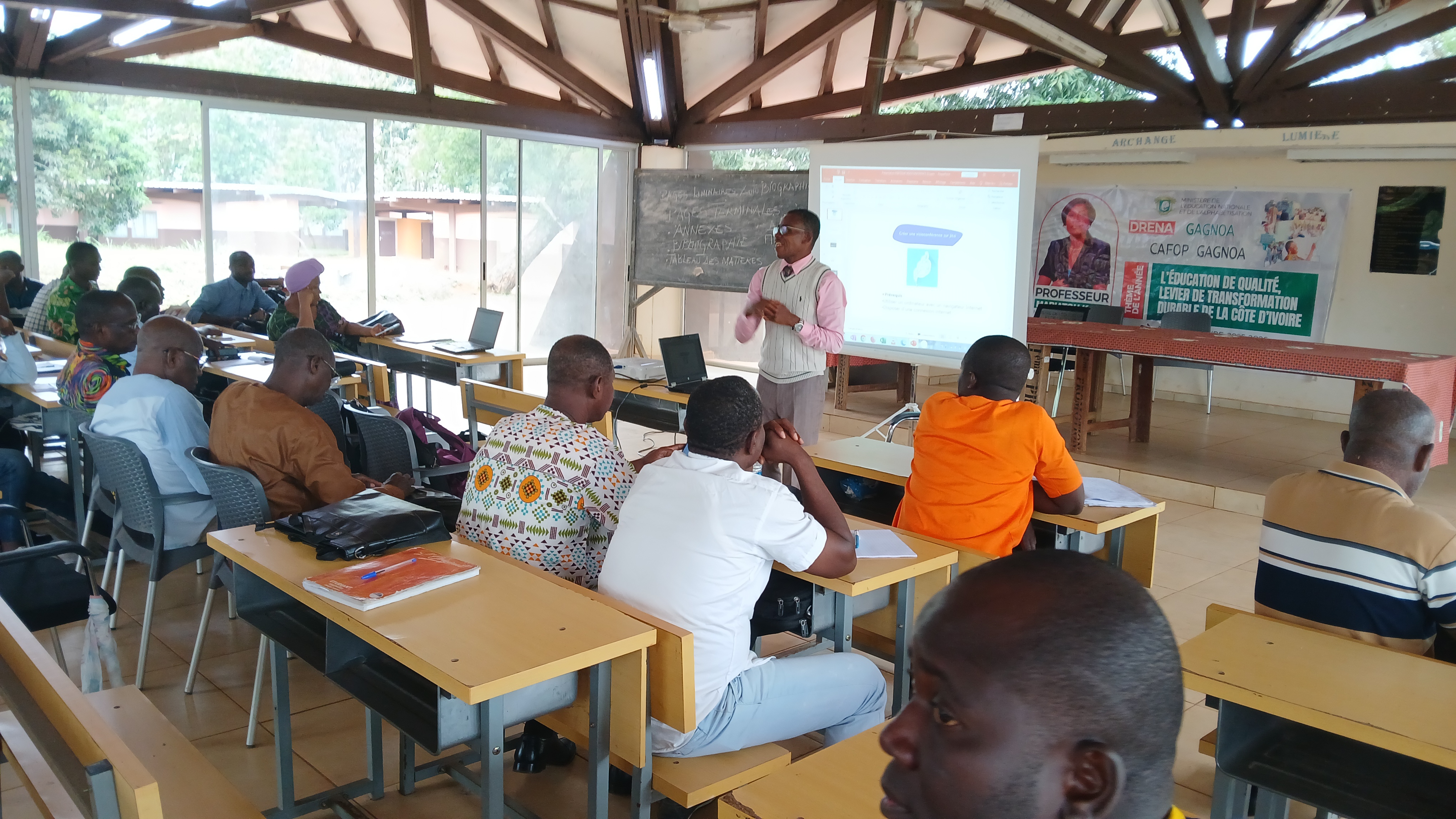 REUNION DE RENTREE 2025-2026 AU CAFOP DE GAGNOA