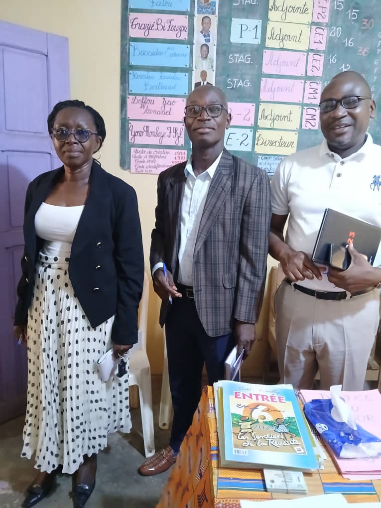 VISITE DE TERRAIN DE LA DIRECTRICE